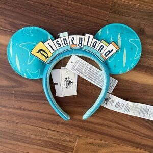 NWT Disneyland Marquee sign ears headband